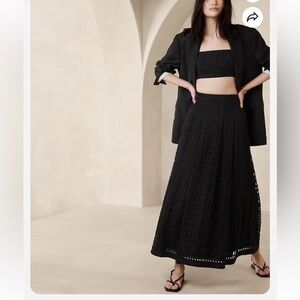 Vina Italian Lace Maxi Skirt